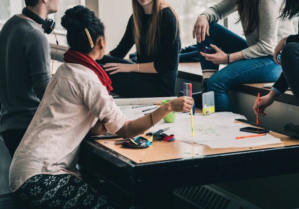 Gen Z workers not tied to a desk